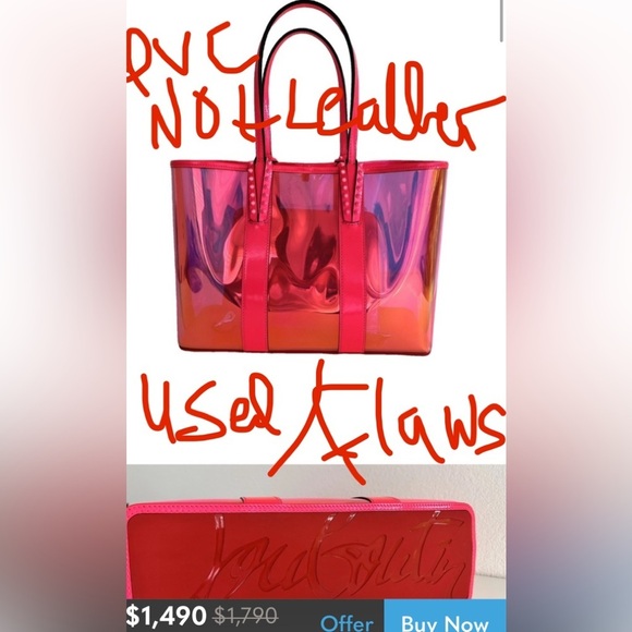 Slide #2 informative slide SEND OFFERS Christian Louboutin, NWT & authenticated… - Picture 4 of 16